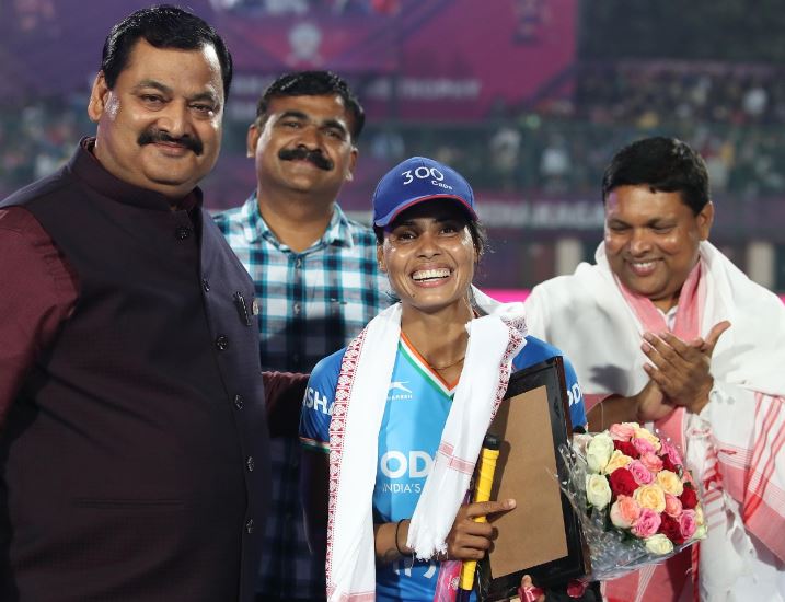 hockey india_vandana katariya_300 international matches_892